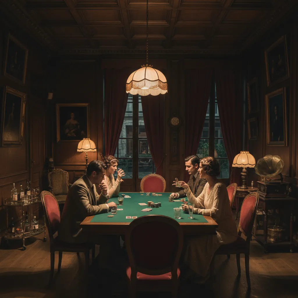 Le salon de poker